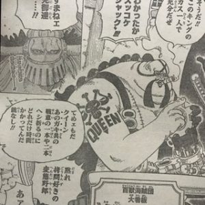 ワンピース925話ネタバレ黒ひげ懸賞金シリュウモリア